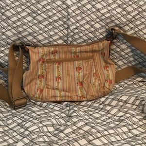 Fossil Canvas Crossbody